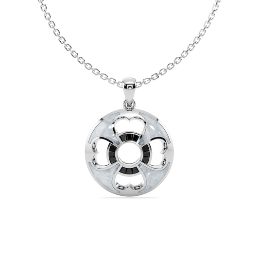 Lucky Black Diamond Pendant
