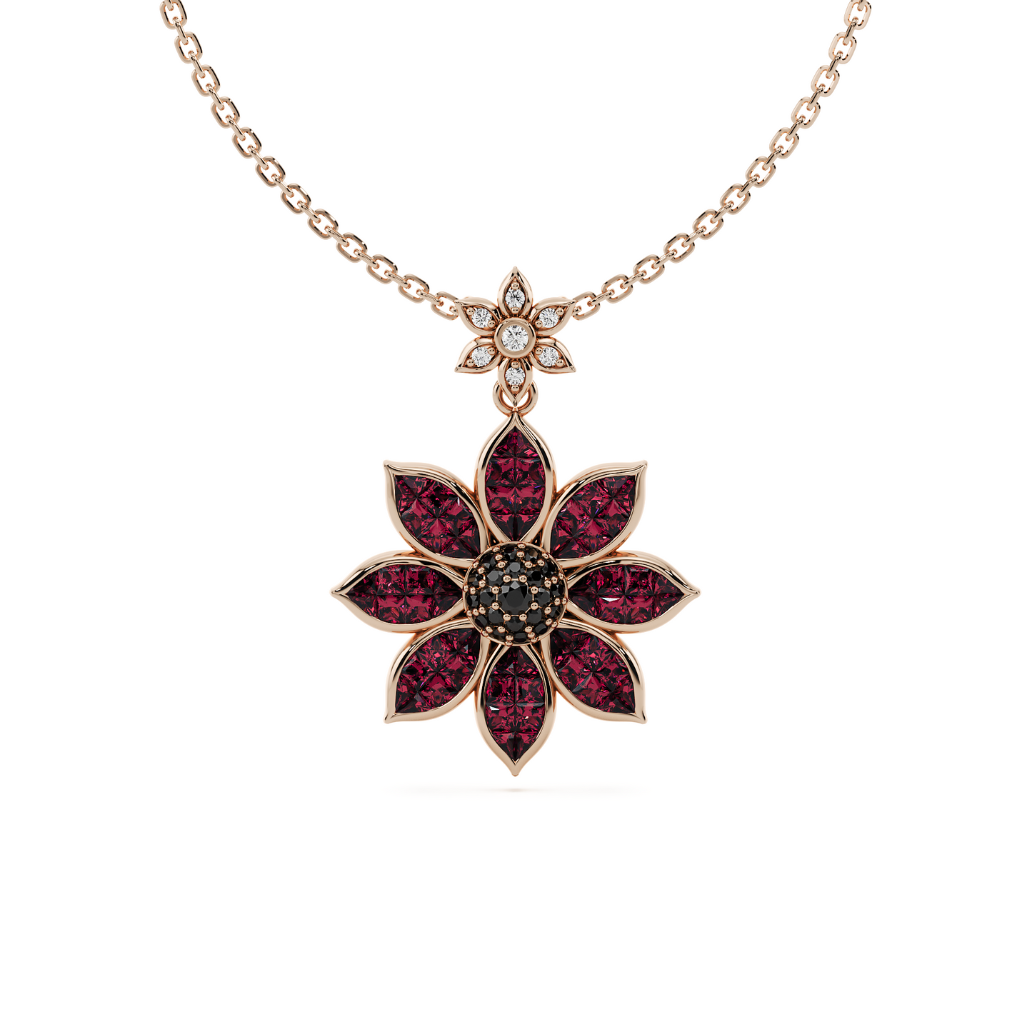 Flowever Ruby Pendant