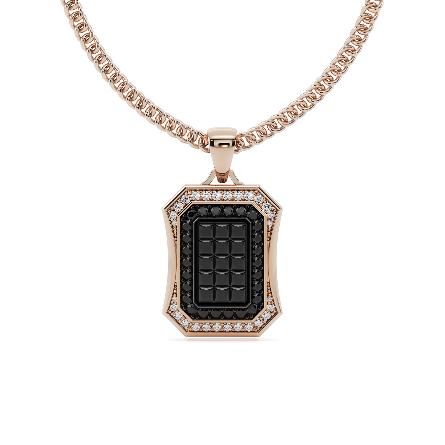 Monolith Black Diamond Pendant
