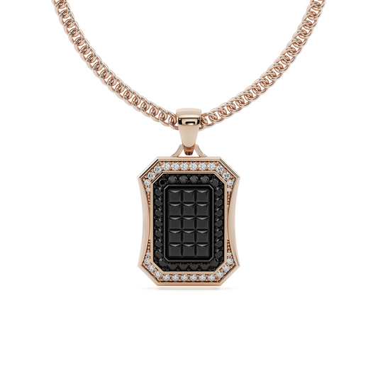 Monolith Black Diamond Pendant