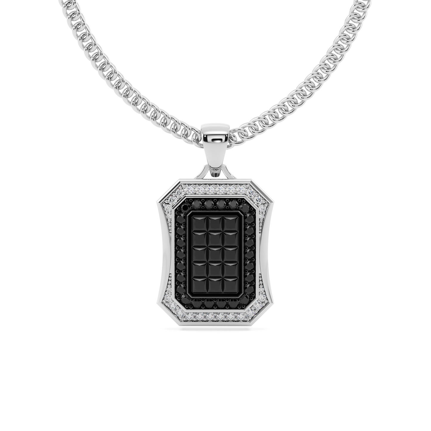 Monolith Black Diamond Pendant