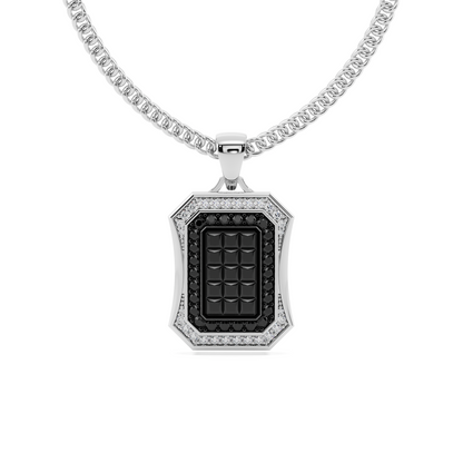 Monolith Black Diamond Pendant