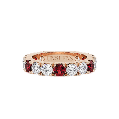 Fruity Pomegranate Ruby Ring