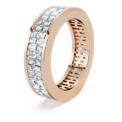 Messy Day White Diamond Ring