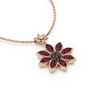 Flowever Ruby Pendant