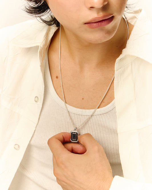 Monolith Black Diamond Pendant